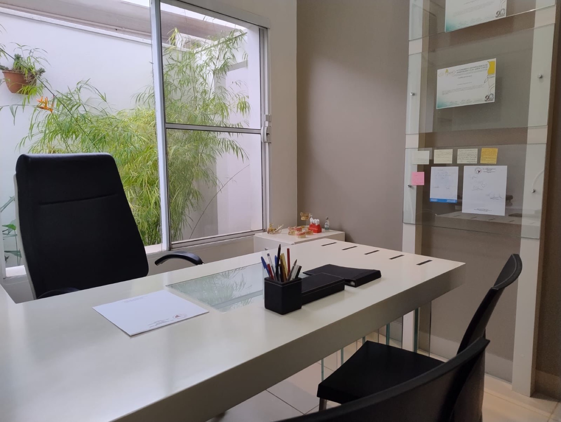 Sala de atendimento do consultório
