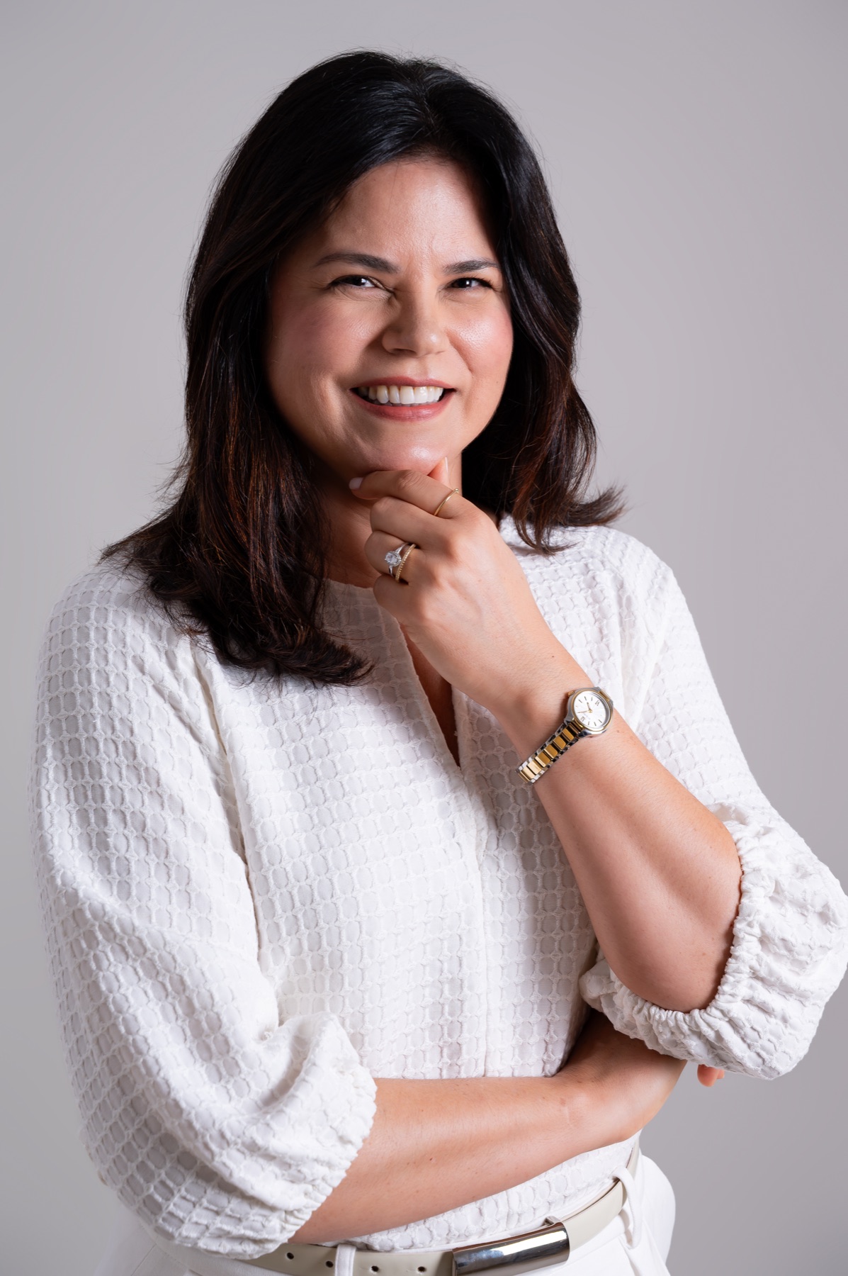 Dra. Andrea Pinhatti em ensaio profissional