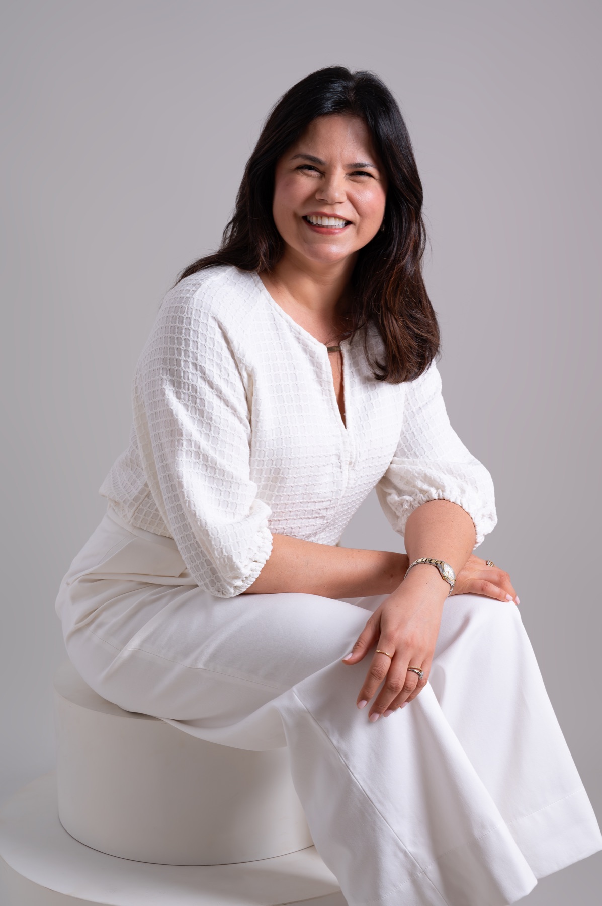 Dra. Andrea Pinhatti sorrindo